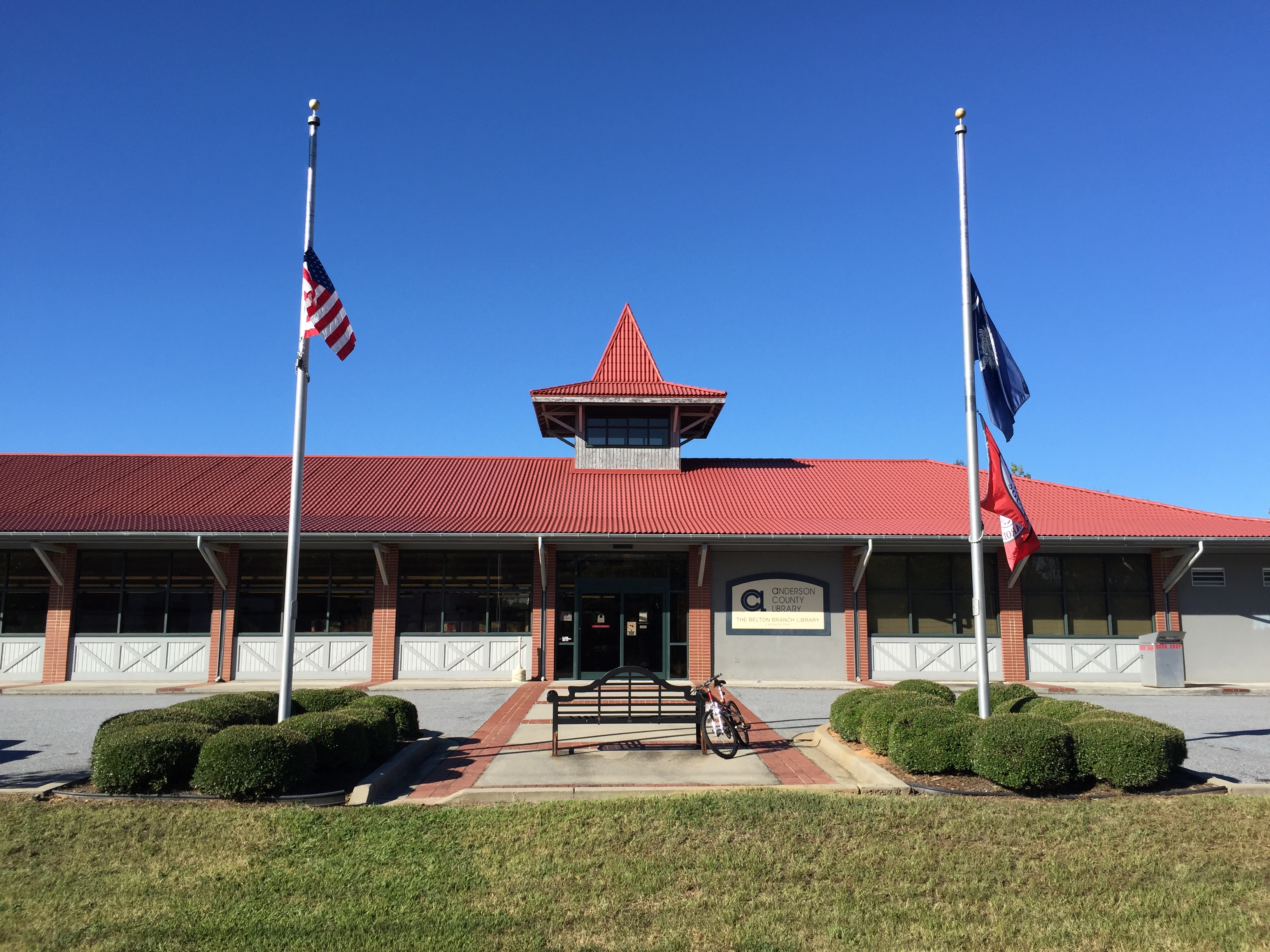 Belton Library building exterior