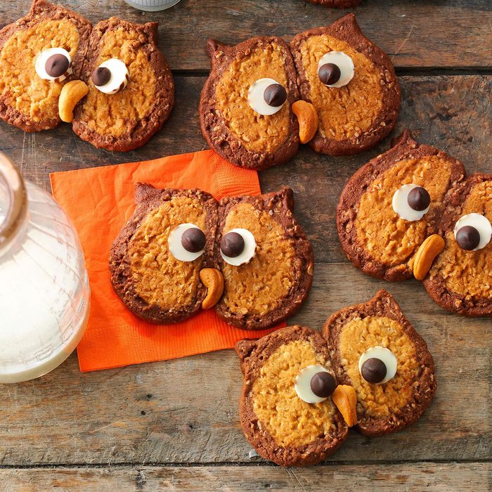 Owl cookies image from Taste of Home