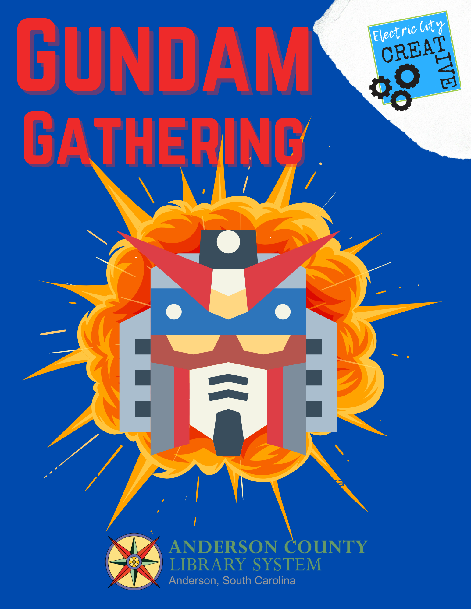 Gundam Gathering Poster for sept 24 3pm