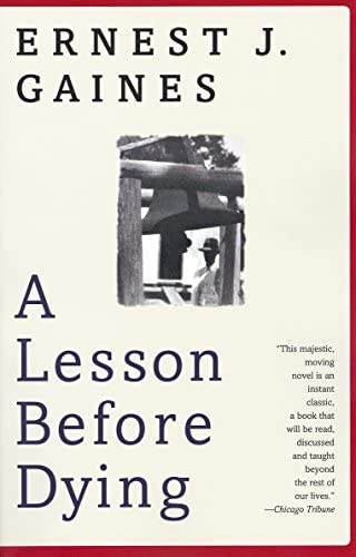 Cover for A Lesson Before Dying by Ernest J. Gaines