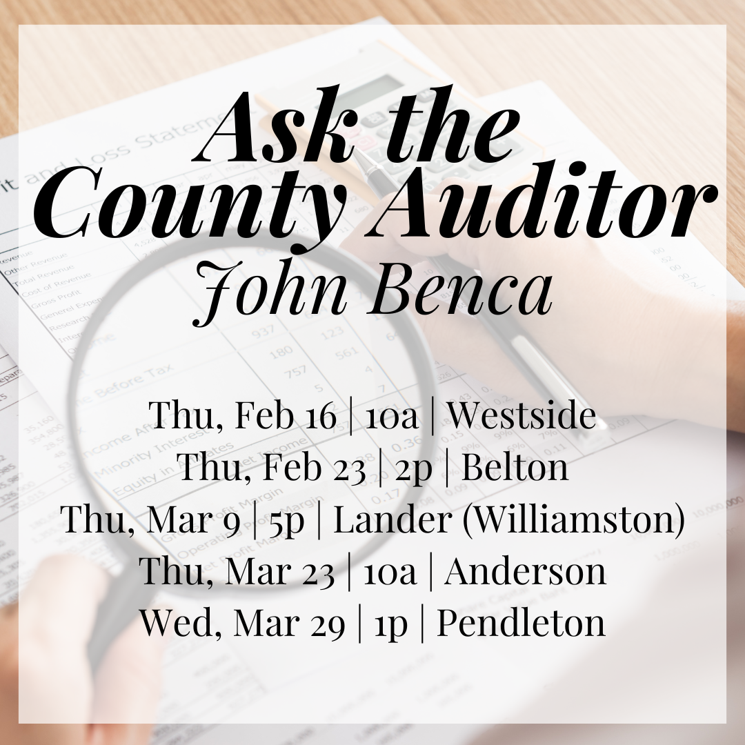 ask the county auditor image with dates