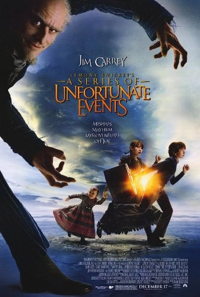 a series of unfortunate events poster