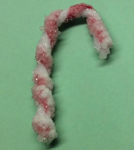 Crystal Candy Cane Ornament