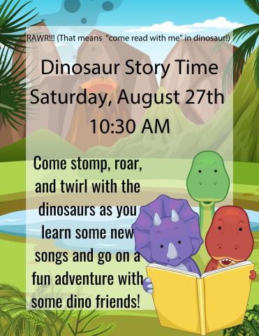 Dinosaur Story Time!