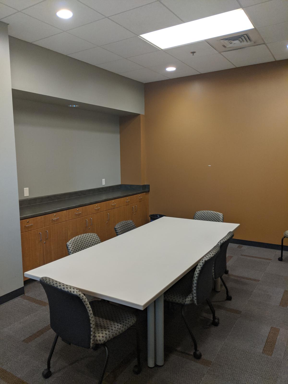 Powdersville Conference Room photo with conference table and chairs