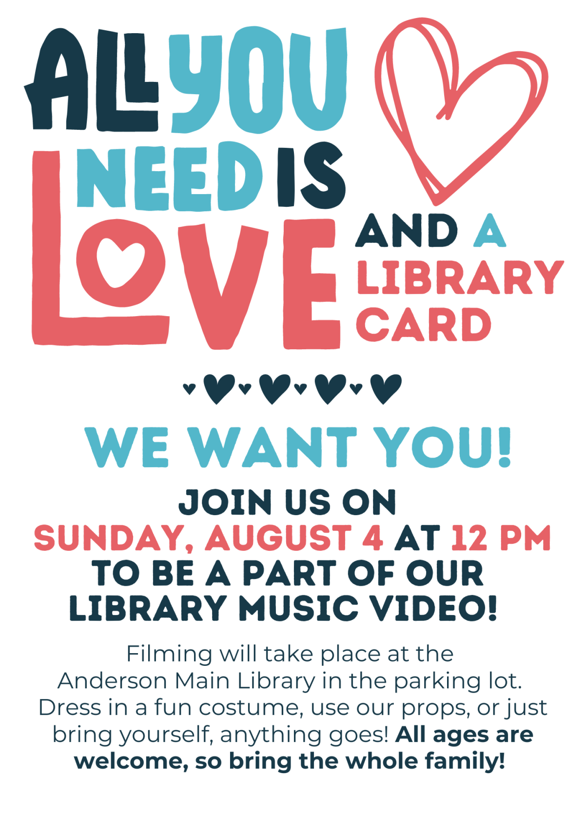 all you need is love and a library card